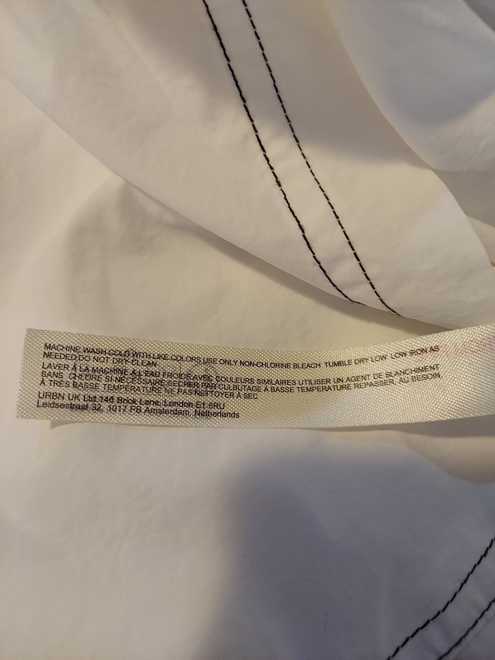 FP Movement Free People Fly By Night Pants White Drawstring Ankle Zip M - Picture 5 of 10